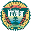 Conde Nast Traveler Best Island in the World 2011 award